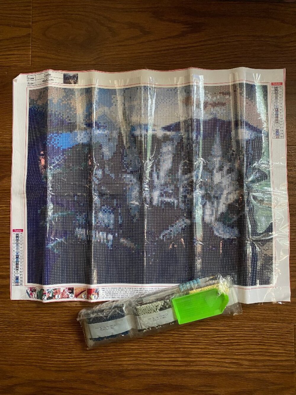 New Castle 5D DIY Diamond Painting Kit 41x51cm